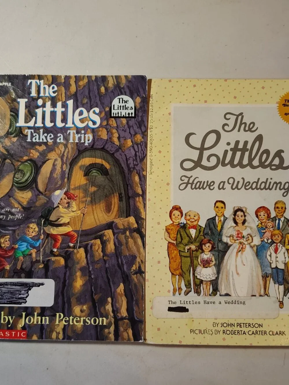 The Littles Book Series Lot Of 6 PB Chapter Books John Peterson RL3